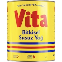 Bitkisel Katı Susuz Margarin 5 L Bitkisel Katı Susuz Margarin 5 L