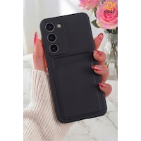 Fibaks Galaxy S20 Fe Uyumlu Kılıf Kamera Korumalı Kartlıklı Cüzdanlı Kırmızı Tuşlu Siyah Silikon Kapak Fibaks Galaxy S20 Fe Uyumlu Kılıf Kamera Korumalı Kartlıklı Cüzdanlı Kırmızı Tuşlu Siyah Silikon Kapak