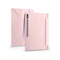 Galaxy Uyumlu Tab S10 Ultra Uyumlu 14.6 İnç Kalem Bölmeli Standlı Tri Folding Tablet Kılıfı Kapaklı Kılıf Galaxy Uyumlu Tab S10 Ultra Uyumlu 14.6 İnç Kalem Bölmeli Standlı Tri Folding Tablet Kılıfı Kapaklı Kılıf