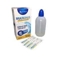 Multisinüs Burun ve Sinüs Temizleme Kiti20X240ML 20 Adet Solüsyon Multisinüs Burun ve Sinüs Temizleme Kiti20X240ML 20 Adet Solüsyon