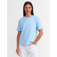 Dilvin 30312 %100 Pamuk Dekoratif Dikişli Bisiklet Yaka T-shirt-açık Mavi Açık Mavi Dilvin 30312 %100 Pamuk Dekoratif Dikişli Bisiklet Yaka T-shirt-açık Mavi Açık Mavi