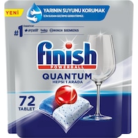 Finish Quantum Hepsi 1 Arada Bulaşık Makinesi Deterjanı 72 Tablet Finish Quantum Hepsi 1 Arada Bulaşık Makinesi Deterjanı 72 Tablet
