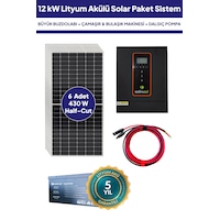 12 Kw Lityum Akülü Solar Güneş Enerjisi Sistemi 12 Kw Lityum Akülü Solar Güneş Enerjisi Sistemi