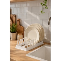 Porsima Kp-166-1 Bulaşıklık Tezgah Üstü Kurutmalık Durulama Matı Bulaşık Sepeti Beyaz Porsima Kp-166-1 Bulaşıklık Tezgah Üstü Kurutmalık Durulama Matı Bulaşık Sepeti Beyaz