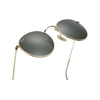 Ray Ban Rb3447 001 50 Round Metal Unısex Güneş Gözlüğü Metalik Ray Ban Rb3447 001 50 Round Metal Unısex Güneş Gözlüğü Metalik