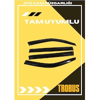 Honda Civic Fd6 2007-2012 Sedan Tam Uyumlu Mügen Cam Rüzgarlığı 4lü