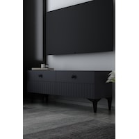 120dhdts7a İlay Lazer Desenli Tv Sehpası Antrasit 120dhdts7a İlay Lazer Desenli Tv Sehpası Antrasit