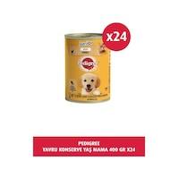 Pedigree Tavuklu Yavru Konserve Köpek Yaş Mama 400 G X24 Pedigree Tavuklu Yavru Konserve Köpek Yaş Mama 400 G X24