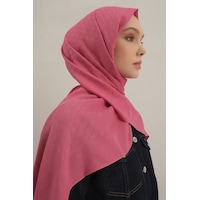 Armine Pembe Link Desen Bambu Cotton Şal 37 Pembe Armine Pembe Link Desen Bambu Cotton Şal 37 Pembe