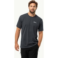 Jack Wolfskin Vonnan S/s T M Erkek T-shirt-28382-siyah Siyah Jack Wolfskin Vonnan S/s T M Erkek T-shirt-28382-siyah Siyah
