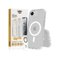 Buff Apple Uyumlu iPhone 16e - MagSafe Kılıf + Ekran Koruyucu + Lens Koruyucu Şeffaf Buff Apple Uyumlu iPhone 16e - MagSafe Kılıf + Ekran Koruyucu + Lens Koruyucu Şeffaf