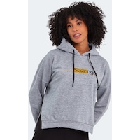 Slazenger Magnet Kadın Sweatshirt Gri St22Wk030-200 Gri Slazenger Magnet Kadın Sweatshirt Gri St22Wk030-200 Gri