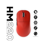 Hawk Gaming Hm220 1k Hz 12000 Dpı Tri-mode Kablosuz/bluetooth Kırmızı Gaming Mouse Gaming Hawk Gaming Hm220 1k Hz 12000 Dpı Tri-mode Kablosuz/bluetooth Kırmızı Gaming Mouse Gaming