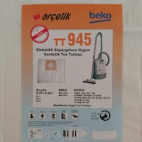 20 Adet Arçelik Uyumlu Beko Tt945 Elektrikli Süpürge Toz Torbası 20 Adet Arçelik Uyumlu Beko Tt945 Elektrikli Süpürge Toz Torbası