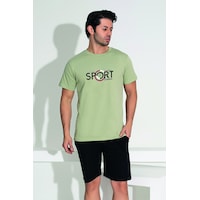 Remsa Erkek Şort Tshirt Pijama Takımı 25253 Haki Haki Yeşil Remsa Erkek Şort Tshirt Pijama Takımı 25253 Haki Haki Yeşil