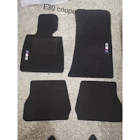 Bmw E30 Coupe Siyah Halı Paspas Bmw E30 Coupe Siyah Halı Paspas