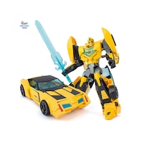 Transformer Metal Gövdeli Bumblebee Robota Dönüşen Araba Bumble Bee Bambıl Bi Transformer Metal Gövdeli Bumblebee Robota Dönüşen Araba Bumble Bee Bambıl Bi