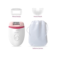 Philips Bre255/05 Satinelle Essential Kablolu Kompakt Epilatör Philips Bre255/05 Satinelle Essential Kablolu Kompakt Epilatör