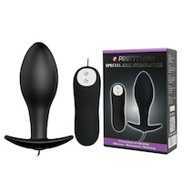 X-sense Pretty Love 12 Titreşim Kumanda Zenci Vibratör Anal Plug X-sense Pretty Love 12 Titreşim Kumanda Zenci Vibratör Anal Plug