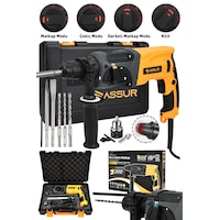 Assur ASR520 850 W Darbeli Kırıcı Delici Hilti Sarı Assur ASR520 850 W Darbeli Kırıcı Delici Hilti Sarı