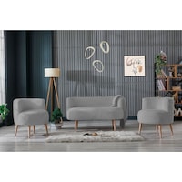Azra Mobilya Sydney Çay Seti Koltuk Takımı - Cafe, Ofis, Balkon, Kafe, Bahçe, Salon Mobilyası Gri Azra Mobilya Sydney Çay Seti Koltuk Takımı - Cafe, Ofis, Balkon, Kafe, Bahçe, Salon Mobilyası Gri