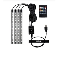 Carub Usb Girişli 12 Ledli 12/24 Volt Uyumlu Ayak Altı Led Kumandalı Araç Içi Aydınlatma 4 Lü Sese Duyarlı Çok Renkli Carub Usb Girişli 12 Ledli 12/24 Volt Uyumlu Ayak Altı Led Kumandalı Araç Içi Aydınlatma 4 Lü Sese Duyarlı Çok Renkli