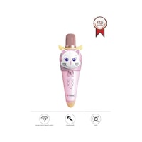 Torima KIDMIC02 Pembe Kedi Figürlü Şarjlı Bt Karaoke Mikrofon Ve Hoparlör 5W Kablosuz Mikrofon Torima KIDMIC02 Pembe Kedi Figürlü Şarjlı Bt Karaoke Mikrofon Ve Hoparlör 5W Kablosuz Mikrofon