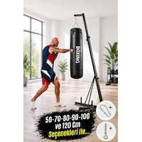 100 Cm Yırtılmaz Siyah Deluxe Boxing Boks Torbası Ve Tavan Kanca Siyah 100 Cm Yırtılmaz Siyah Deluxe Boxing Boks Torbası Ve Tavan Kanca Siyah