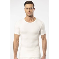 Cacharel - Termal Kısa Kol Bisiklet Yaka Beyaz T-shirt 001 Cacharel - Termal Kısa Kol Bisiklet Yaka Beyaz T-shirt 001