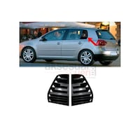 Vw Golf 5 İçin Kelebek Cam Vizörü Kaplaması Piano Black Vw Golf 5 İçin Kelebek Cam Vizörü Kaplaması Piano Black