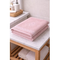Eponj %100 Pamuk 70x140 Jakarlı Banyo Havlusu 450 Gr Kendinden Desenli Pembe Eponj %100 Pamuk 70x140 Jakarlı Banyo Havlusu 450 Gr Kendinden Desenli Pembe
