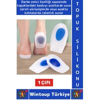 Gündelik Ayakta Duranlar İçin Baskı Azaltan Darbe Emici Rahat Esnek Silikon Topuk Konfor Pedi Yastık Gündelik Ayakta Duranlar İçin Baskı Azaltan Darbe Emici Rahat Esnek Silikon Topuk Konfor Pedi Yastık