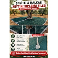 Zeytin Filesi -sergenlik - Zeytin - Dut - Ceviz Toplama Filesi - Ağaç Giydirmeli - Şeritli Halkalı Yeşil Zeytin Filesi -sergenlik - Zeytin - Dut - Ceviz Toplama Filesi - Ağaç Giydirmeli - Şeritli Halkalı Yeşil