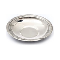 12 Adet Paslanmaz Çelik Çay Tabağı, 0,40 Mm Kalınlık Metal Parlak Çay Tabak Zincir Desenli Lüx 11 C Diğer 12 Adet Paslanmaz Çelik Çay Tabağı, 0,40 Mm Kalınlık Metal Parlak Çay Tabak Zincir Desenli Lüx 11 C Diğer