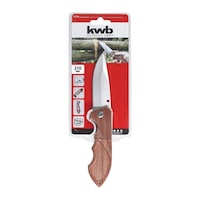 Kwb Avcı Kamp Bıçağı Kemer Klipsli 160mm 49021990 Kahverengi Kwb Avcı Kamp Bıçağı Kemer Klipsli 160mm 49021990 Kahverengi