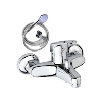 Moonshop Krom Kaplama Banyo Bataryası + Duş Seti Krom Moonshop Krom Kaplama Banyo Bataryası + Duş Seti Krom