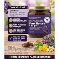 1 X 420 Gr Mor Enginar Form Macunu - Karahindiba & Zencefilli Doğal Bitki Karışımı 1 X 420 Gr Mor Enginar Form Macunu - Karahindiba & Zencefilli Doğal Bitki Karışımı
