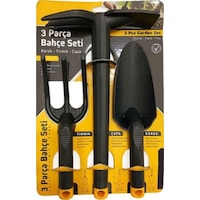 Sgs 3 Parça Bahçe Seti - Çapa Tırmık Kürek Set Sgs 3 Parça Bahçe Seti - Çapa Tırmık Kürek Set