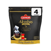 Çaykur Altınbaş Klasik Siyah Demlik Poşet Çay 4'lü 200 x 5 G Çaykur Altınbaş Klasik Siyah Demlik Poşet Çay 4'lü 200 x 5 G