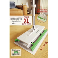 Digithome One Click Akıllı Mop Paleti XL 32 CM Digithome One Click Akıllı Mop Paleti XL 32 CM