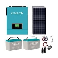 Güneş Enerjisi Bağ Evi Solar Paketi 3KVA İnverter 285W Güneş Paneli 100AH Jel Akü Güneş Enerjisi Bağ Evi Solar Paketi 3KVA İnverter 285W Güneş Paneli 100AH Jel Akü