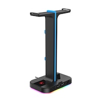 Havit Gamenote TH650 2 USB RGB Işıklı Gaming Kulaklık Standı Havit Gamenote TH650 2 USB RGB Işıklı Gaming Kulaklık Standı