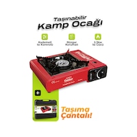 Auhma Rb-kf01 Portatif Kamp Ocağı 2.3kw Kırmızı Taşınabilir Tekli Gazlı Ocak Rüzgar Geçirmez, Piknik, Kamp, Bahçe, Tekne Kullanımı İçin Çok Renkli Auhma Rb-kf01 Portatif Kamp Ocağı 2.3kw Kırmızı Taşınabilir Tekli Gazlı Ocak Rüzgar Geçirmez, Piknik, Kamp, Bahçe, Tekne Kullanımı İçin Çok Renkli