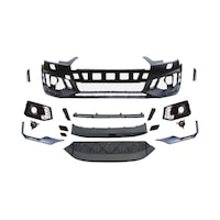 Audi A4 Rs4 Ön Tampon Komple Set 2017-2019 Arası Uyumlu Panjursuz Audi A4 Rs4 Ön Tampon Komple Set 2017-2019 Arası Uyumlu Panjursuz