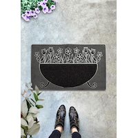 MONA GRİ 45x70 cm İç ve Dış Kapı Önü Paspası Pvc Kaymaz Taban MONA GRİ 45x70 cm İç ve Dış Kapı Önü Paspası Pvc Kaymaz Taban