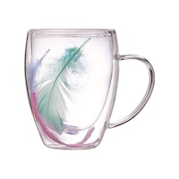 Double Feather 350 Ml Cidarlı Kupa Double Feather 350 Ml Cidarlı Kupa