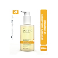 The Purest Solutions Yağlı ve Karma Ciltler İçin Temizleme Jeli 200 ML The Purest Solutions Yağlı ve Karma Ciltler İçin Temizleme Jeli 200 ML