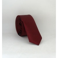 Kalender Giyim Bordo Ultra Slim Fit Düz Renk Saten Kravat - USS-04 Bordo Kalender Giyim Bordo Ultra Slim Fit Düz Renk Saten Kravat - USS-04 Bordo