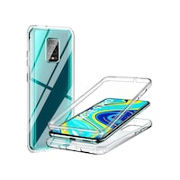 Xiaomi Redmi Note 9 Pro Kilif 360 Seffaf Ön Arka Silikon 399316499 Xiaomi Redmi Note 9 Pro Kilif 360 Seffaf Ön Arka Silikon 399316499
