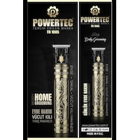 Powertec TR-1005 Lazer-epilasyon Öncesi Tüm Vücut Tıraş Makinesi Sakal-ense-vücut Kahverengi
